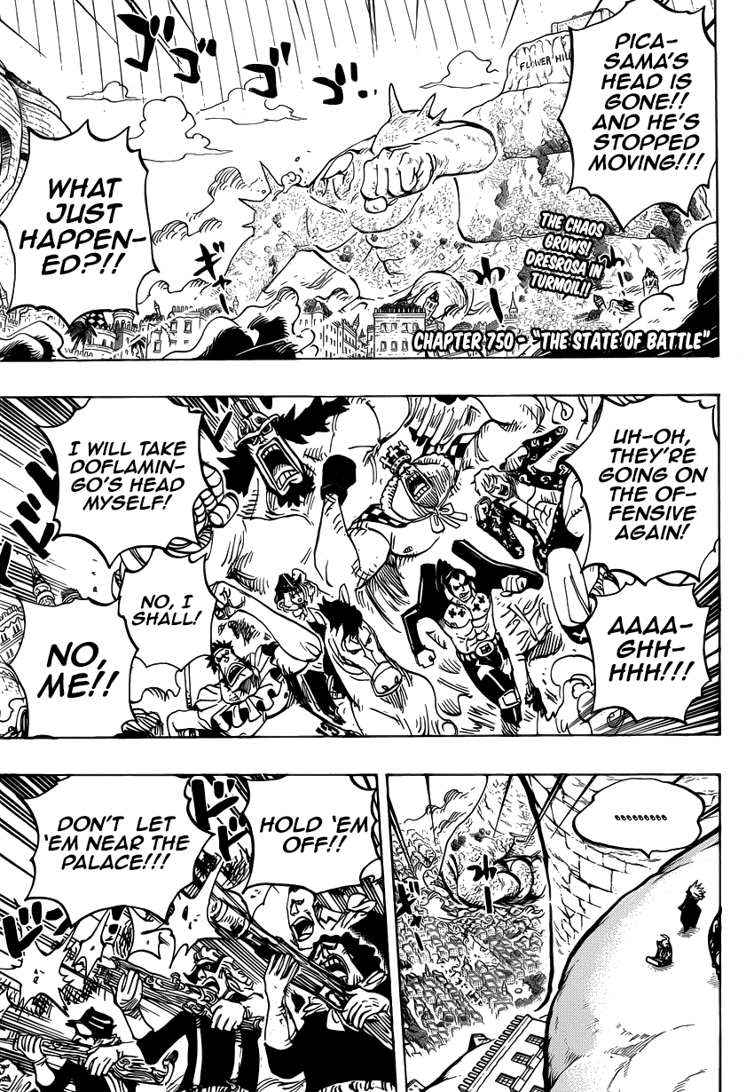 One Piece, Chapter 750 image 04